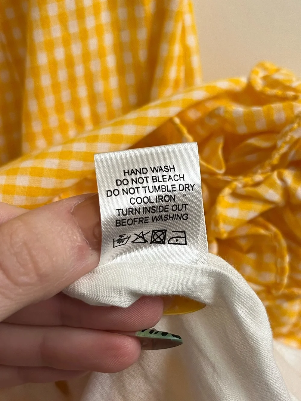 Lovers + Friends Dustin Gingham Mini Dress Small - Picture 12 of 13